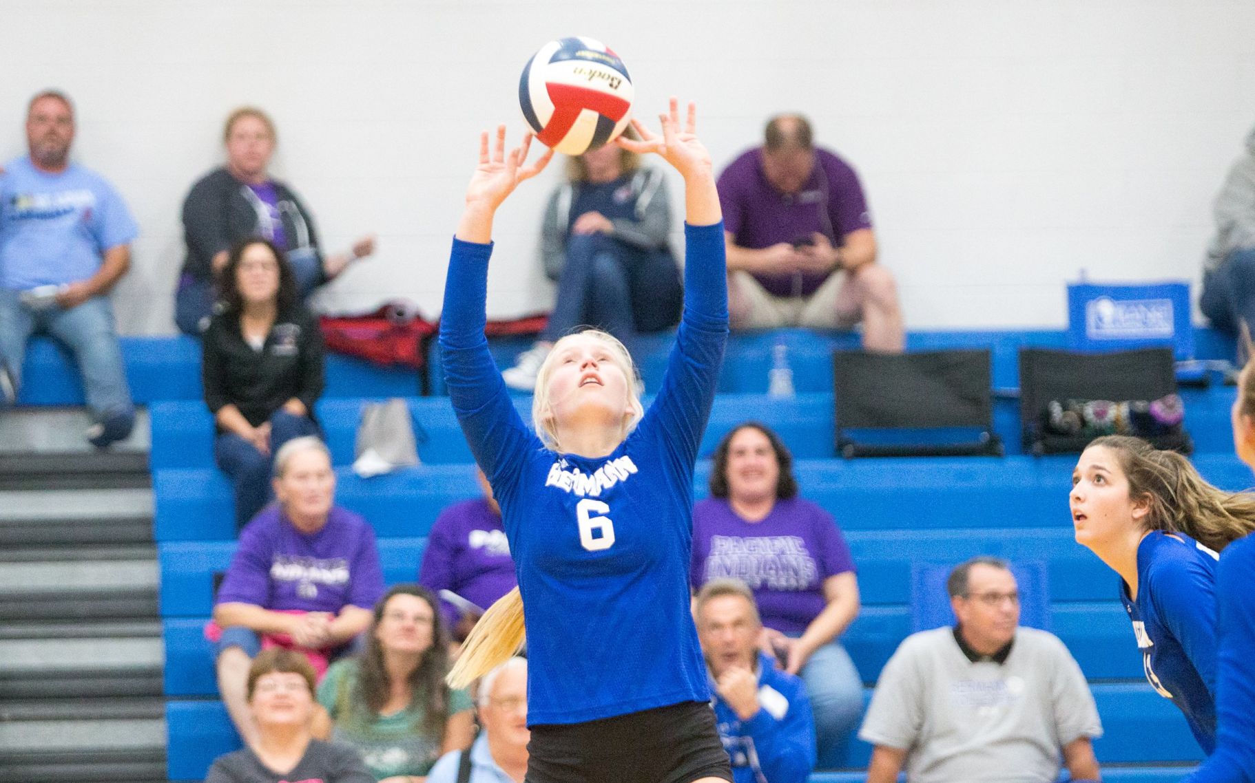 Hermann vs. Pacific volleyball